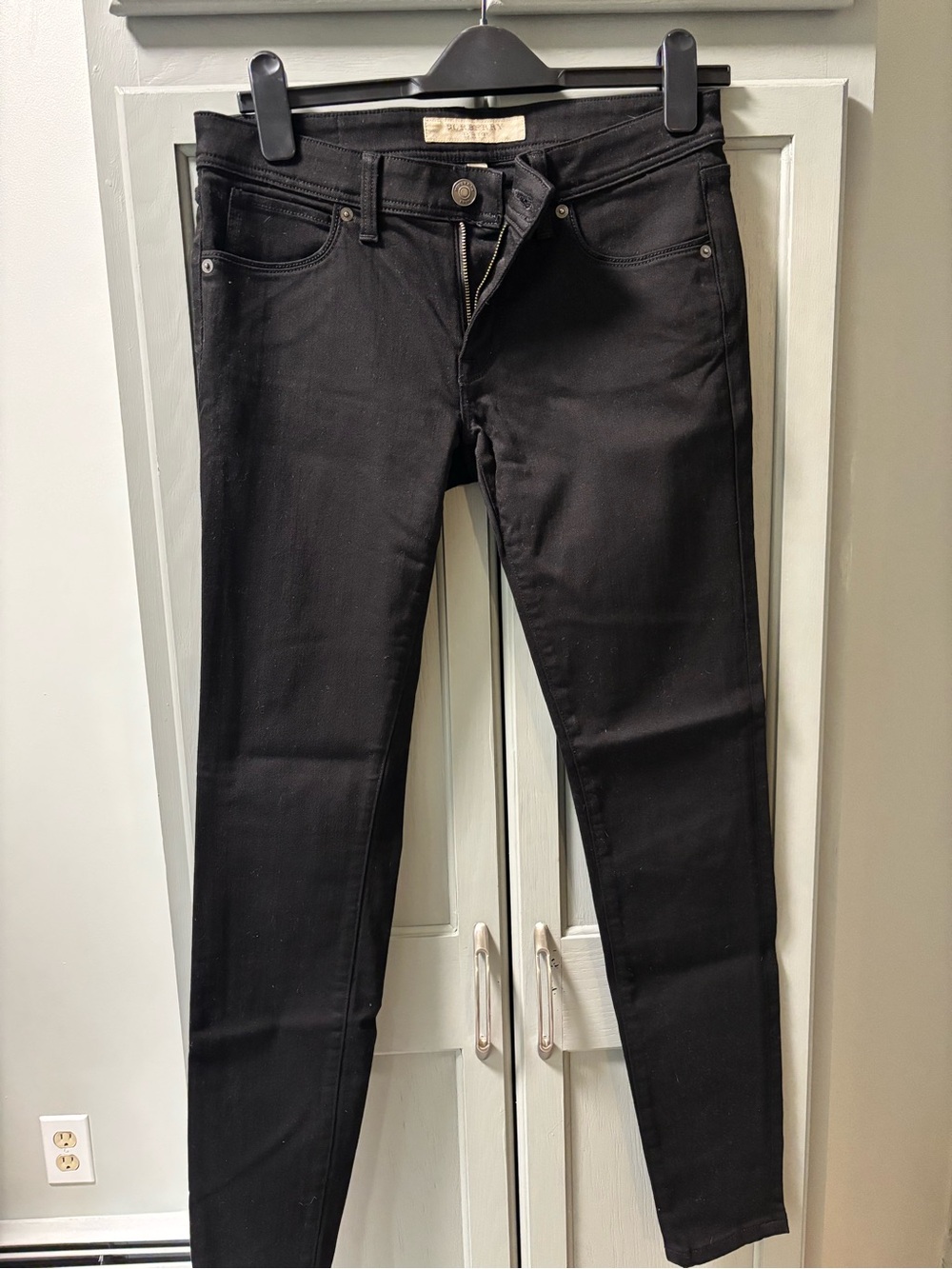 Burberry Black Skinny Jeans - Slim Fit